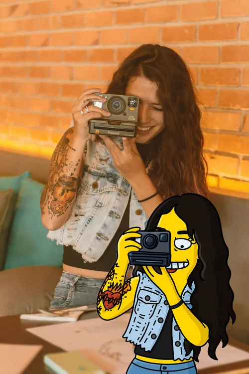 AI The Simpsons generator - turn photo into The Simpsons