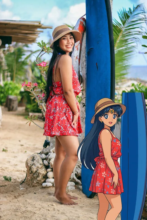 AI Sailor Moon generator - turn photo into Sailor Moon