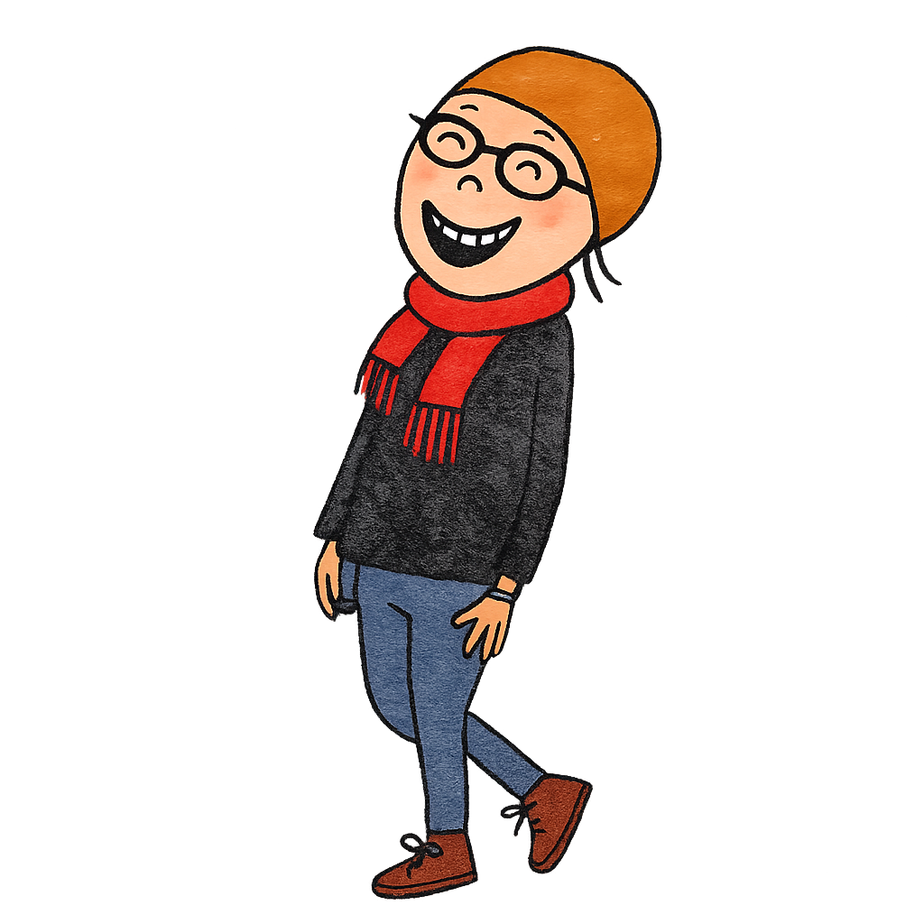 Charlie and Lola style AI art example